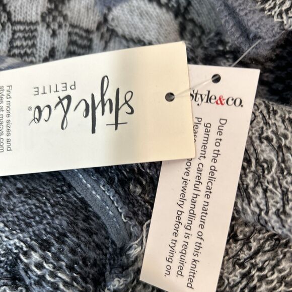 Style & Company Petite Small Sweater - Picture 9 of 9